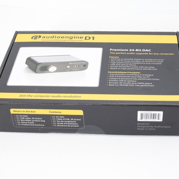 Audioengine D1 DAC Headphone Amplifier - Picture 2 of 6